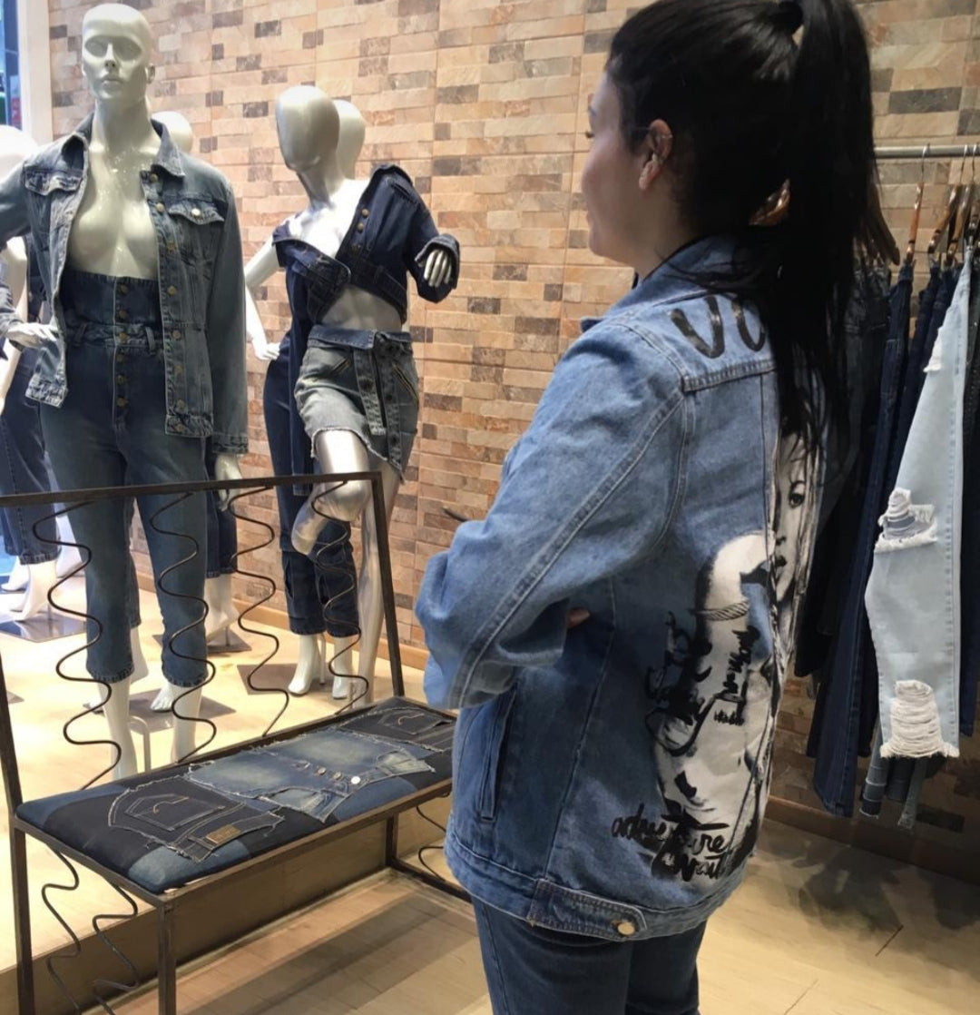 Jaqueta Jeans Kate Moss