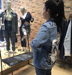 Jaqueta Jeans Kate Moss
