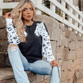 Blusa manga longa onça