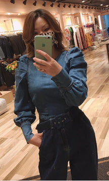 Blusa Jeans Francine