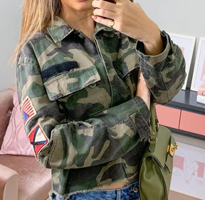 Jaqueta camuflada