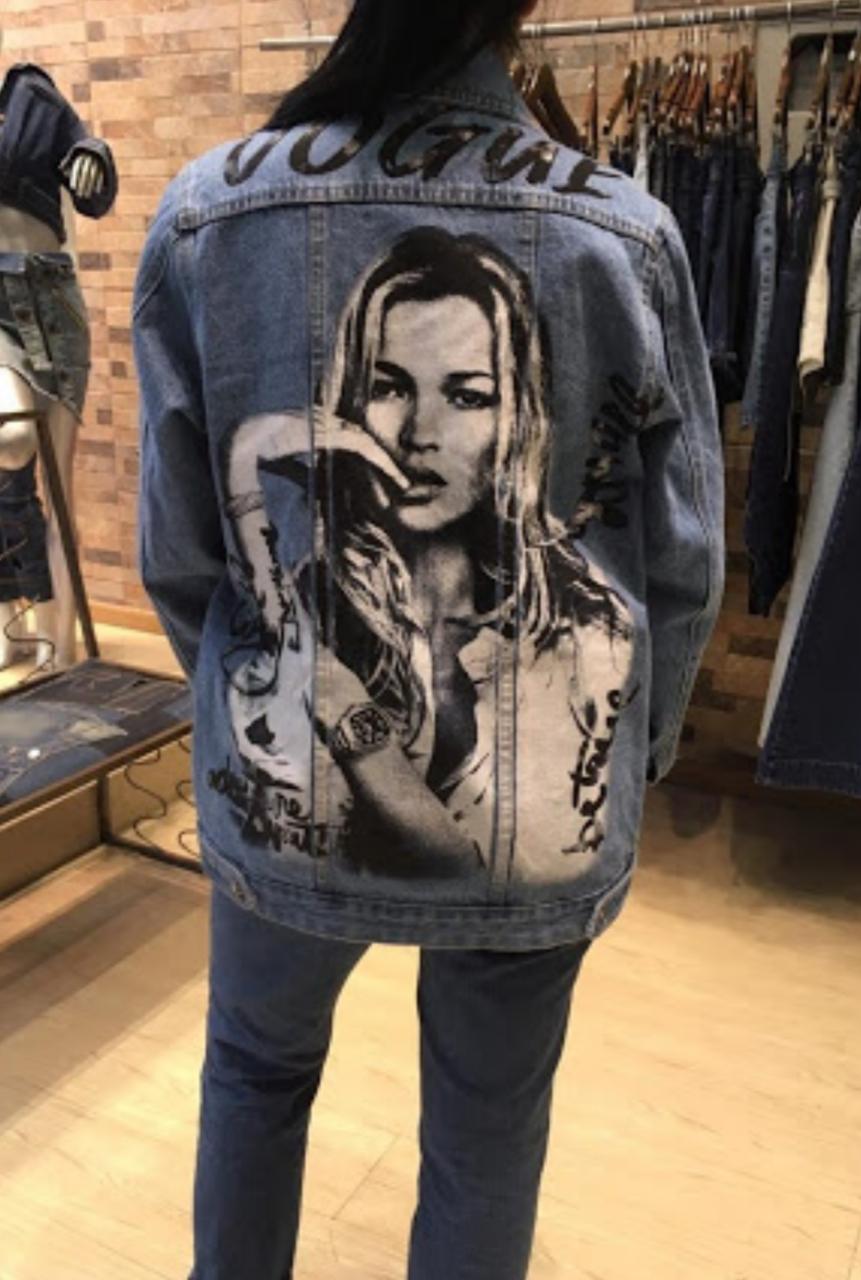 Jaqueta Jeans Kate Moss