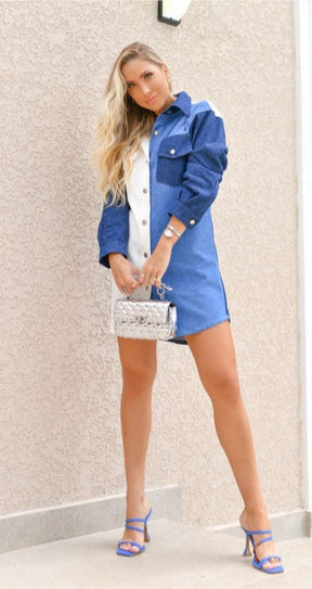 Vestido Jeans Mullet Onix