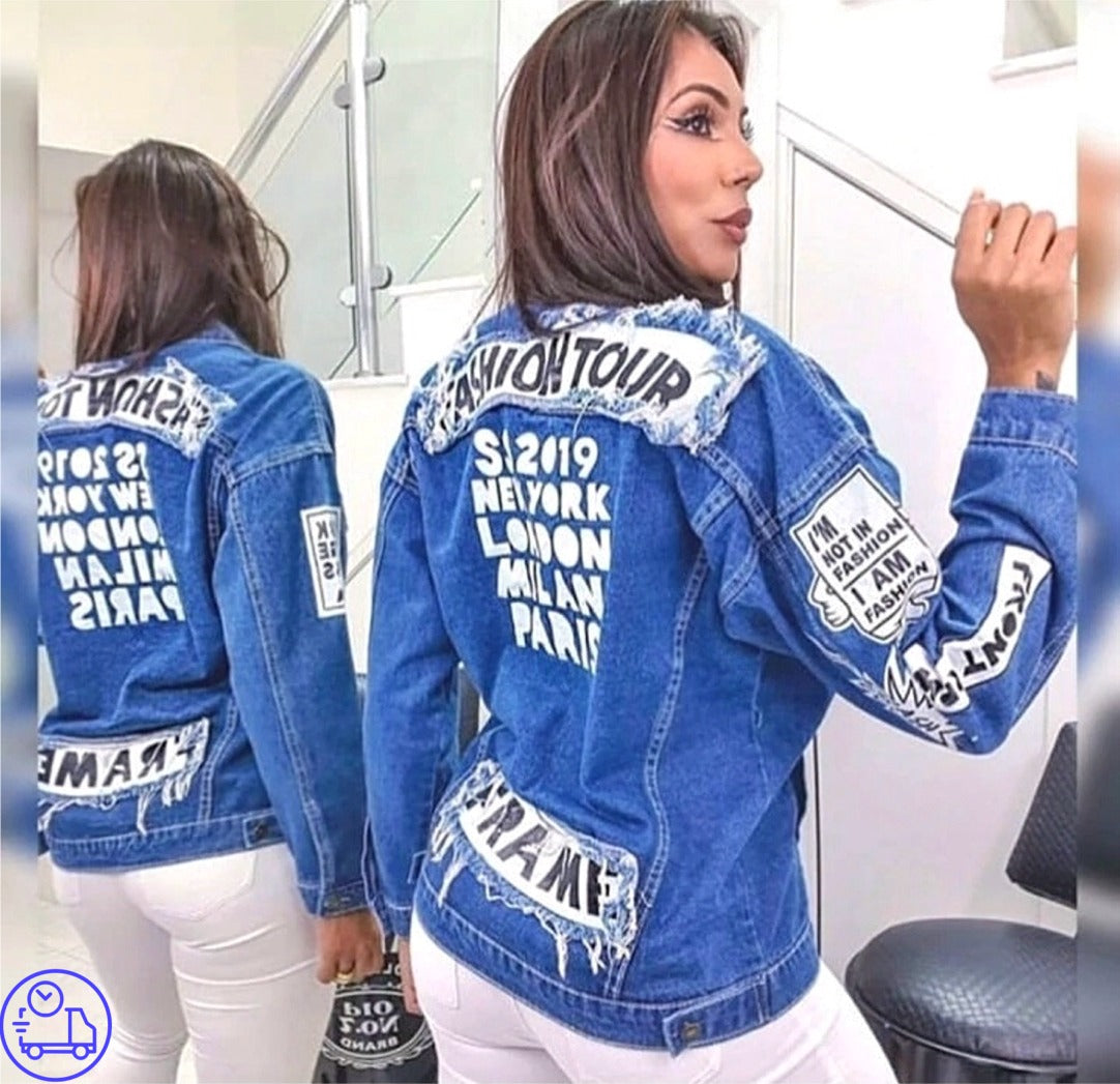 Jaqueta Jeans Fashion Tour