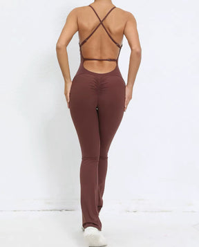 Macacão Flare Deluxe Moda Gringa