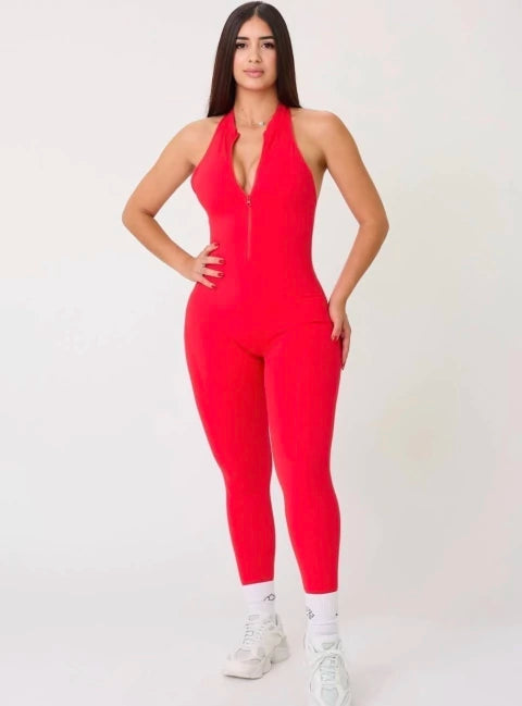 Macacão Zíper Zig Moda Gringa